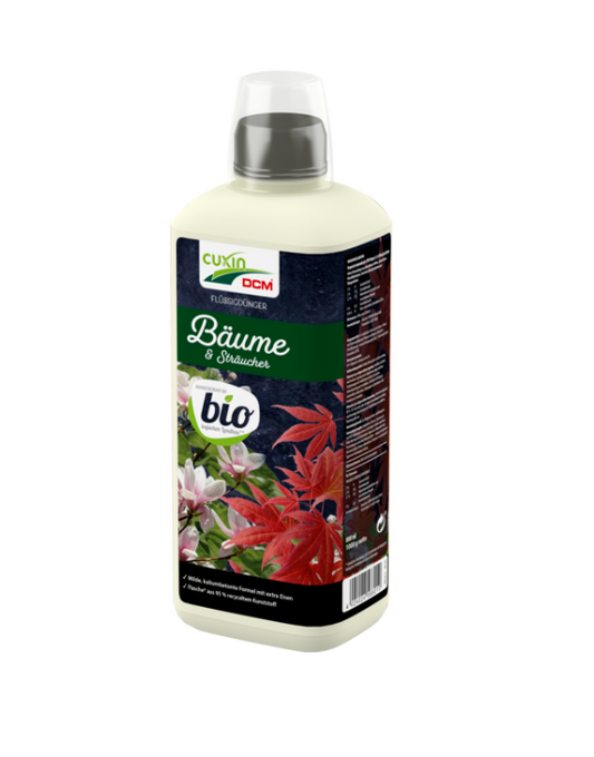 CUXIN DCM Flüssigdünger für Bäume & Sträucher Bio 0,8L
