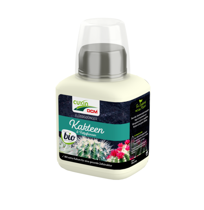 CUXIN DCM Flüssigdünger für Kakteen & Fettpflanzen 0,25L