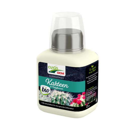 CUXIN DCM Flüssigdünger für Kakteen & Fettpflanzen 0,25L