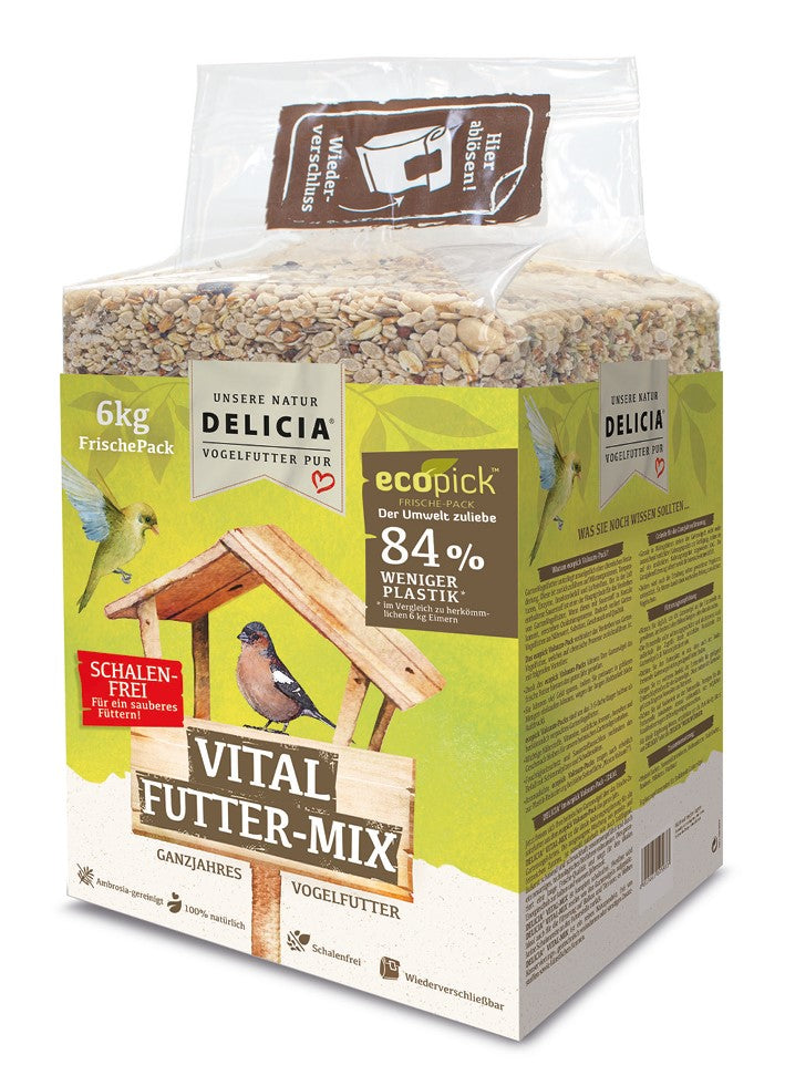 Delicia Vogelfutter 6kg