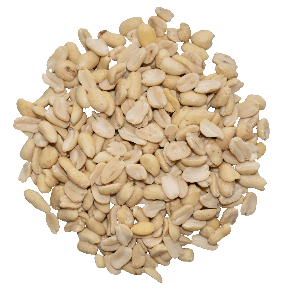 Erdnusskerne blanchiert